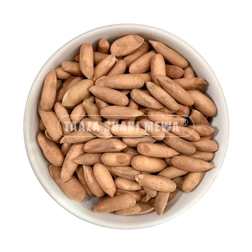 Pine Nuts | Chilgoza Premium (With Shell)